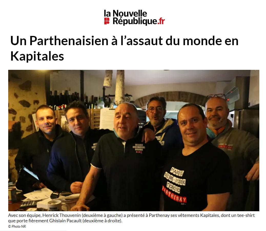 La Nouvelle République article du 04/02/2020