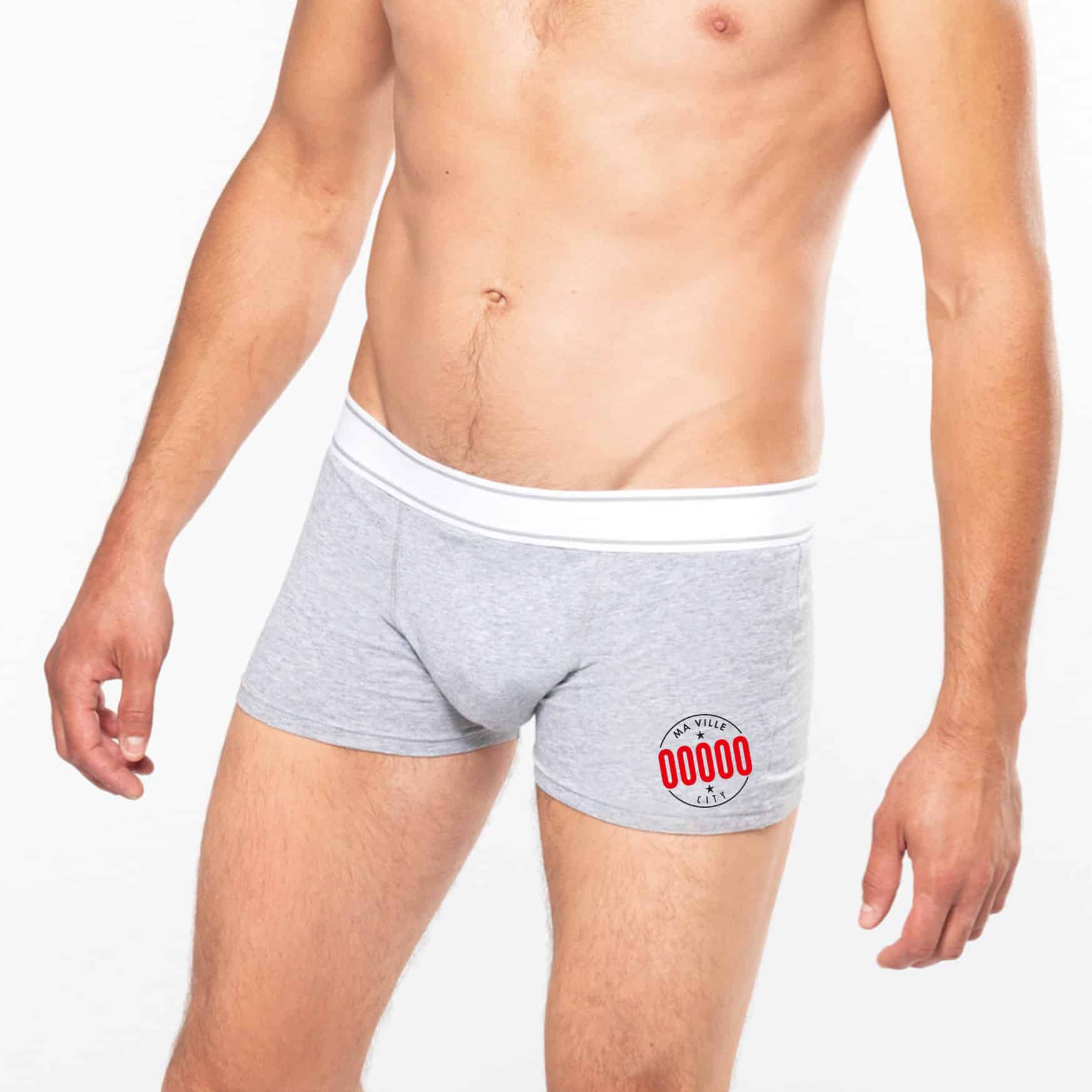 boxer homme personnalisé kapitales