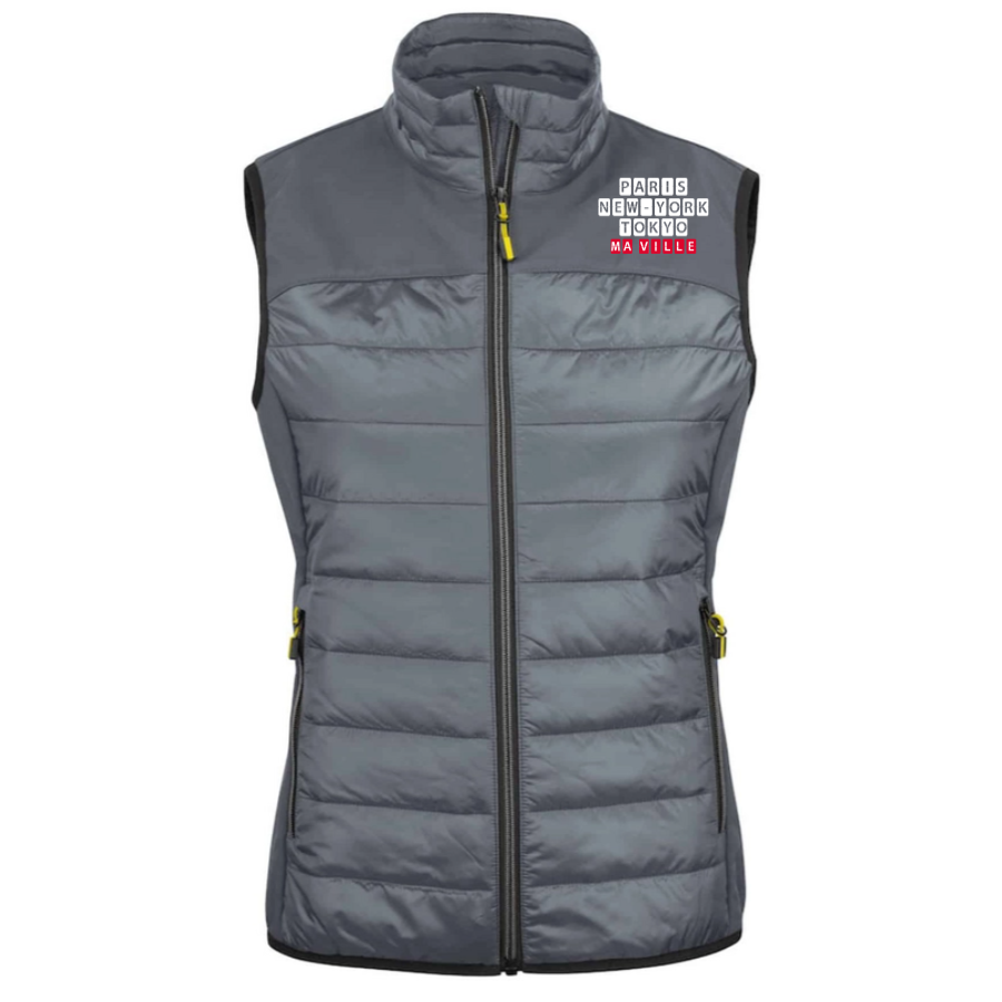 Women's Sleeveless Puffer Jacket-2