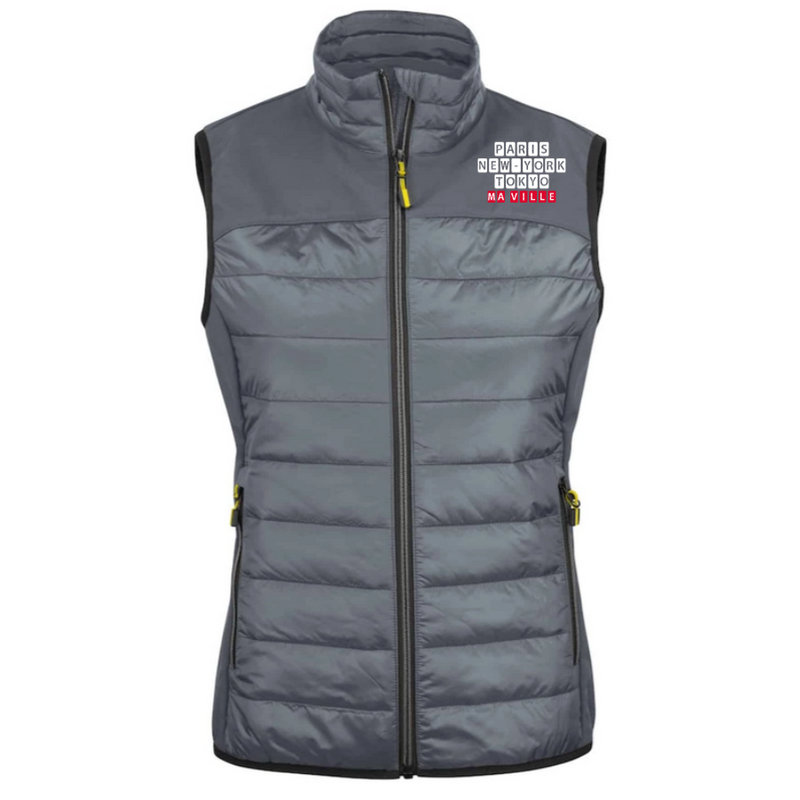 Women's Sleeveless Puffer Jacket-2