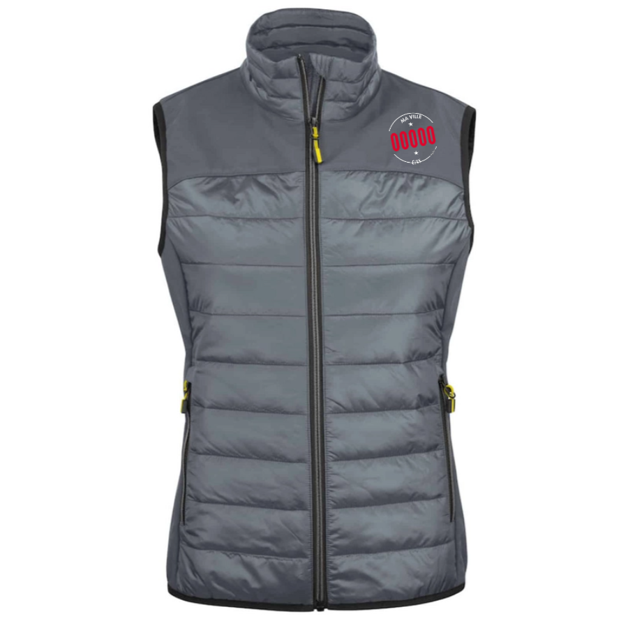 Women's Sleeveless Puffer Jacket-3