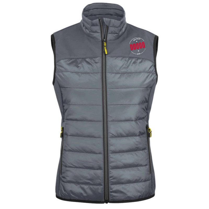 Women's Sleeveless Puffer Jacket-3