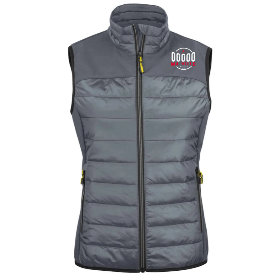 Women's Sleeveless Puffer Jacket-4