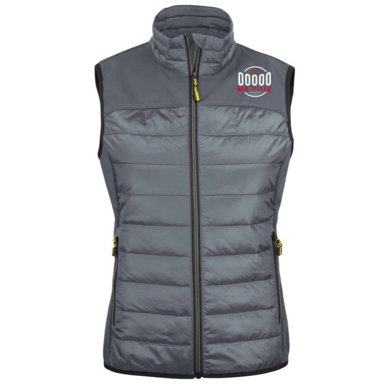 Women's Sleeveless Puffer Jacket-4