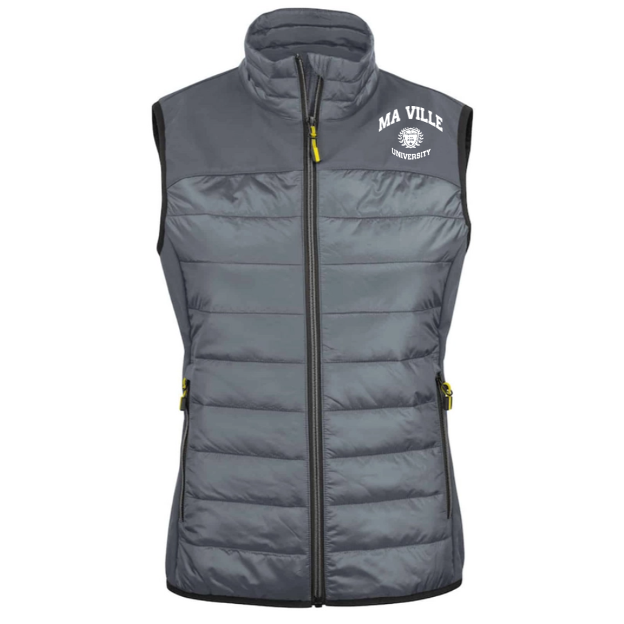 Women's Sleeveless Puffer Jacket-5