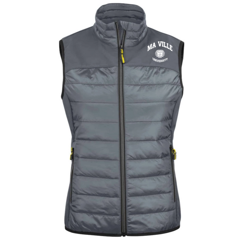 Women's Sleeveless Puffer Jacket-5