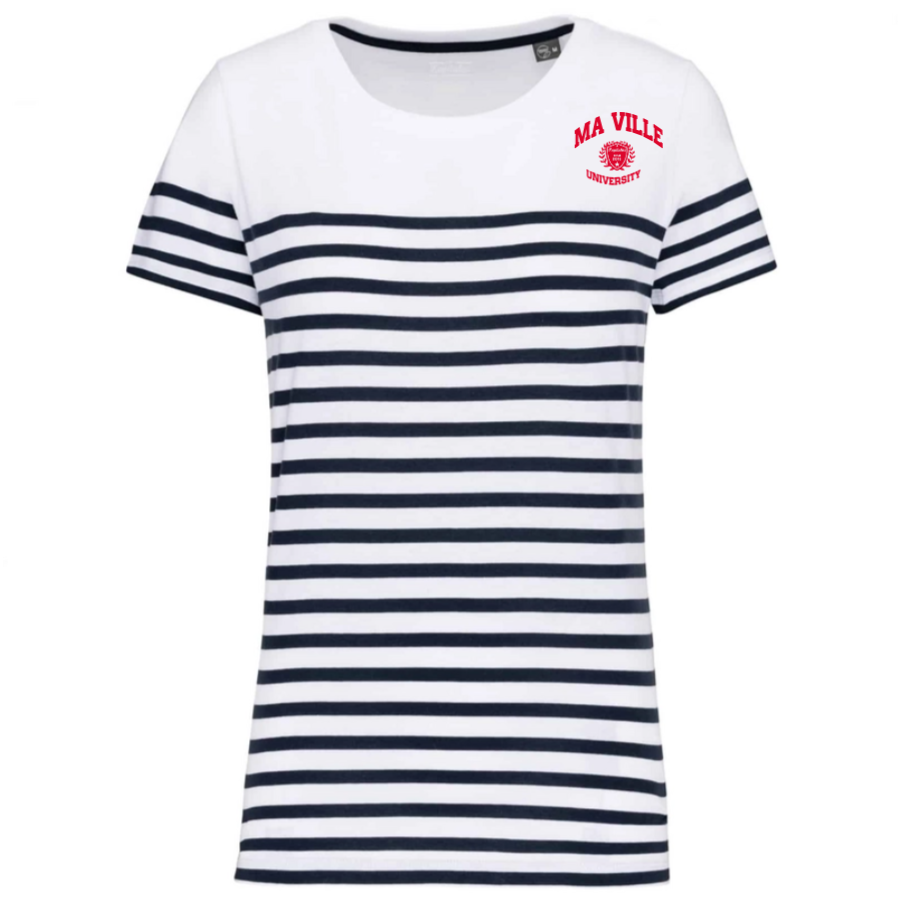Marinière Femme Bio-5