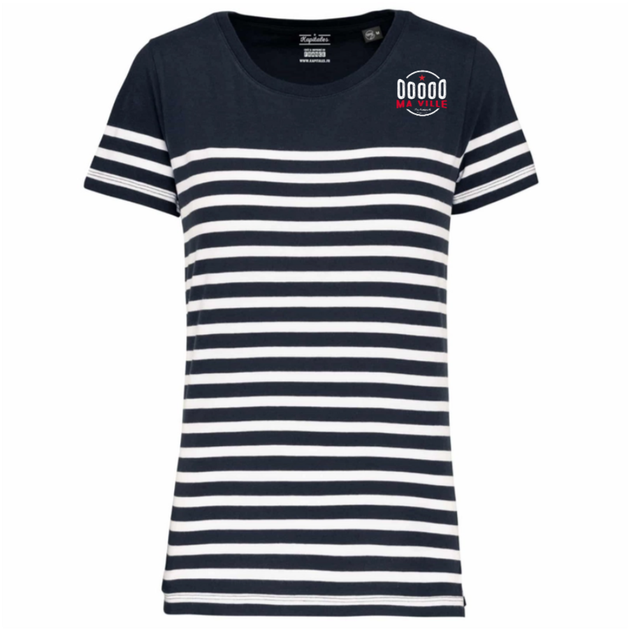 Marinière Femme Bio-4