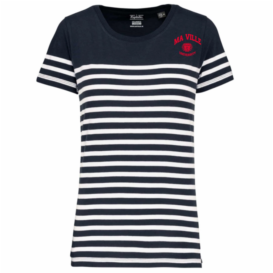 Marinière Femme Bio-5