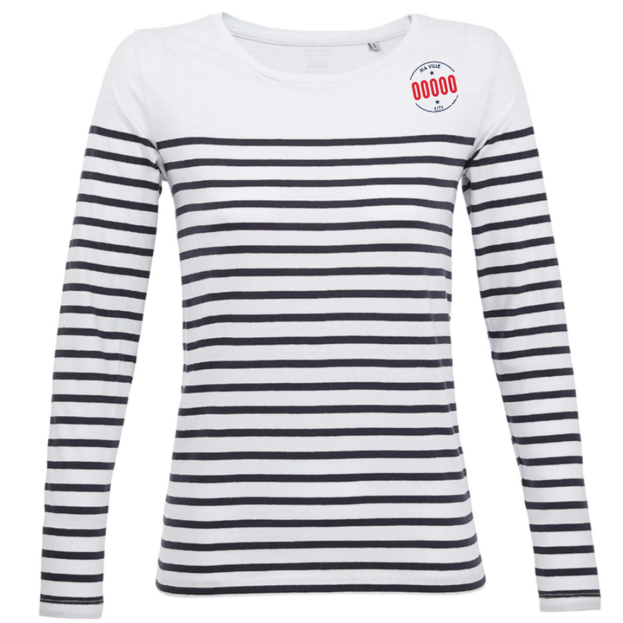 Marinière Manches Longues Femme-3