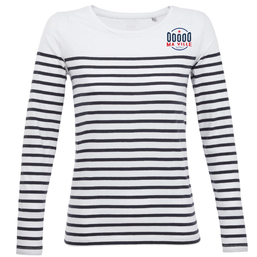 Marinière Manches Longues Femme-4