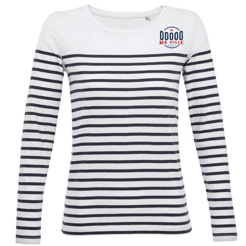 Marinière Manches Longues Femme-4