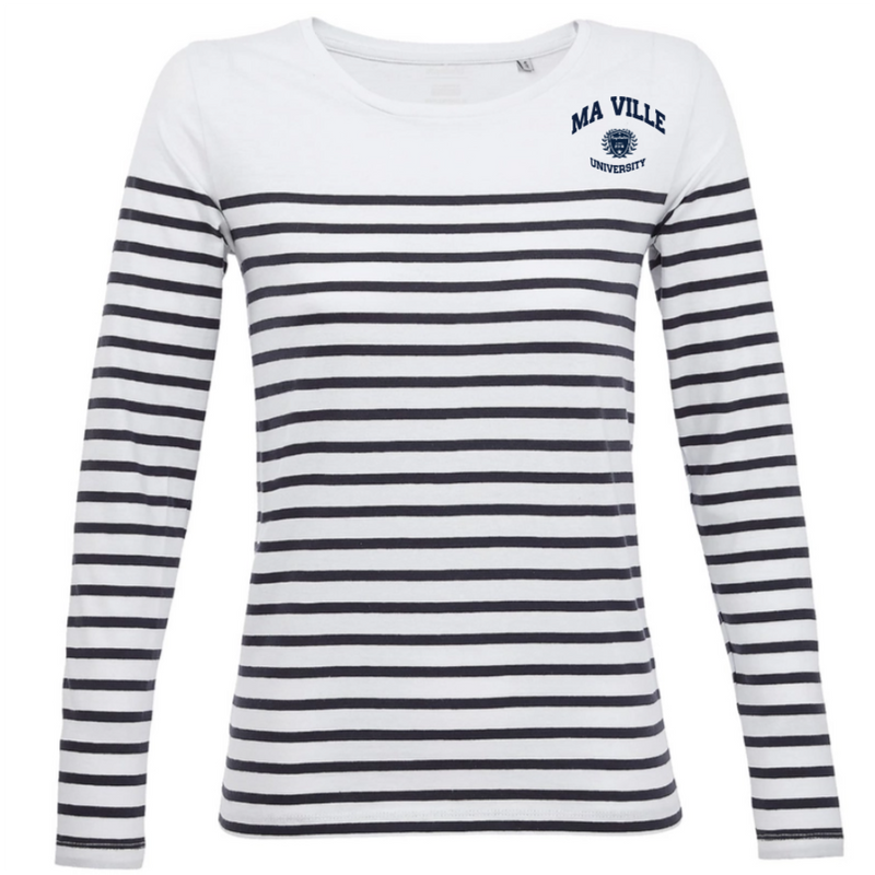 Marinière Manches Longues Femme-5