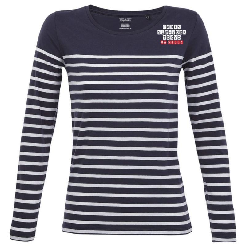 Marinière Manches Longues Femme-2