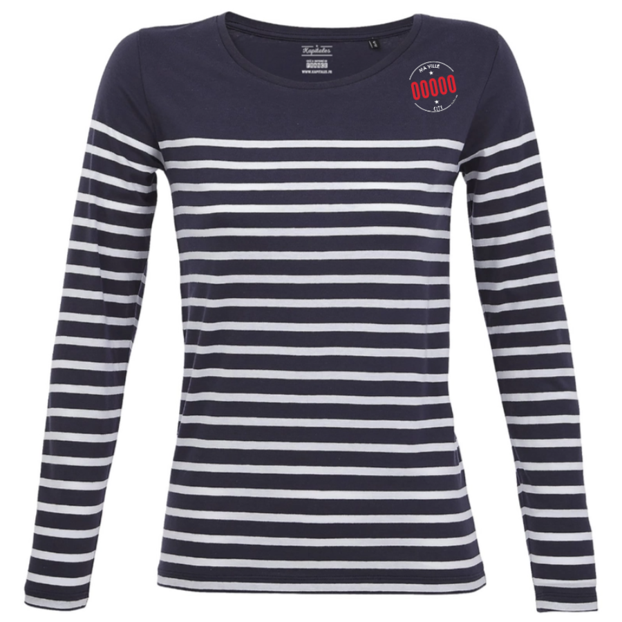Marinière Manches Longues Femme-3