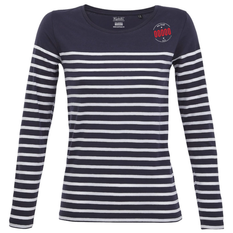 Marinière Manches Longues Femme-3