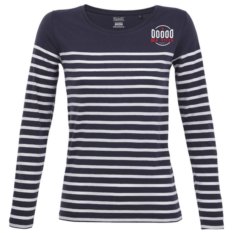 Marinière Manches Longues Femme-4