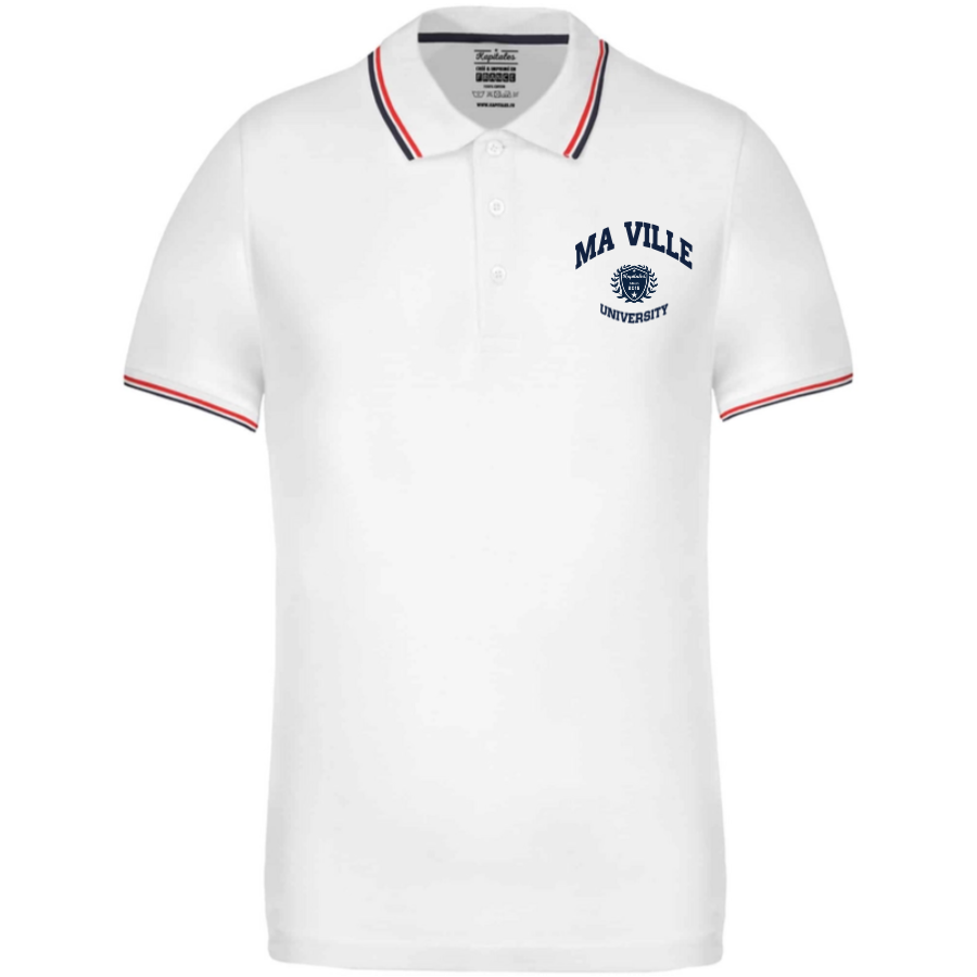 Polo Tricolore