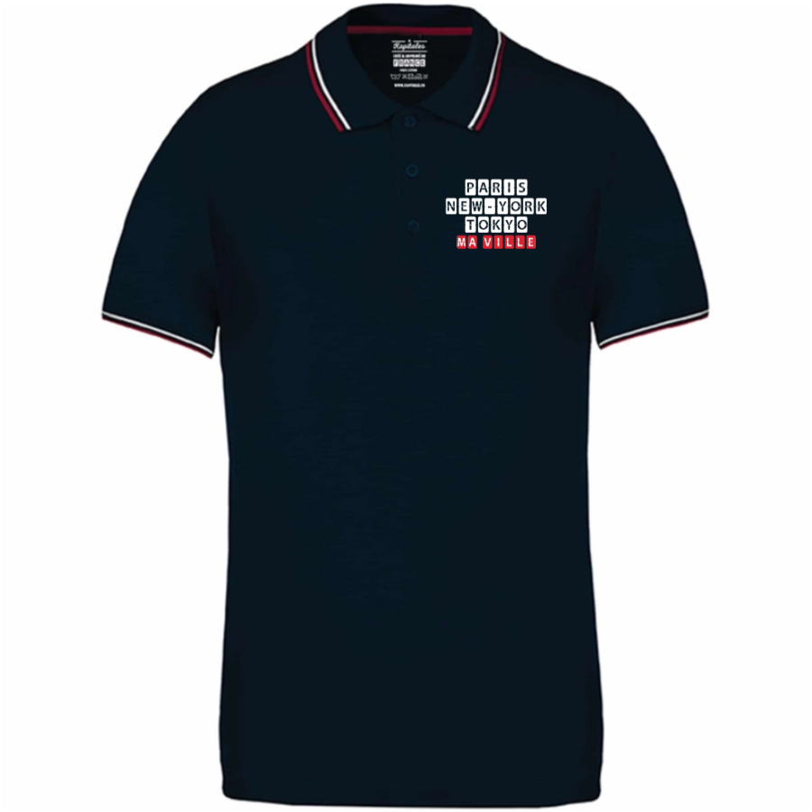 Polo Tricolore