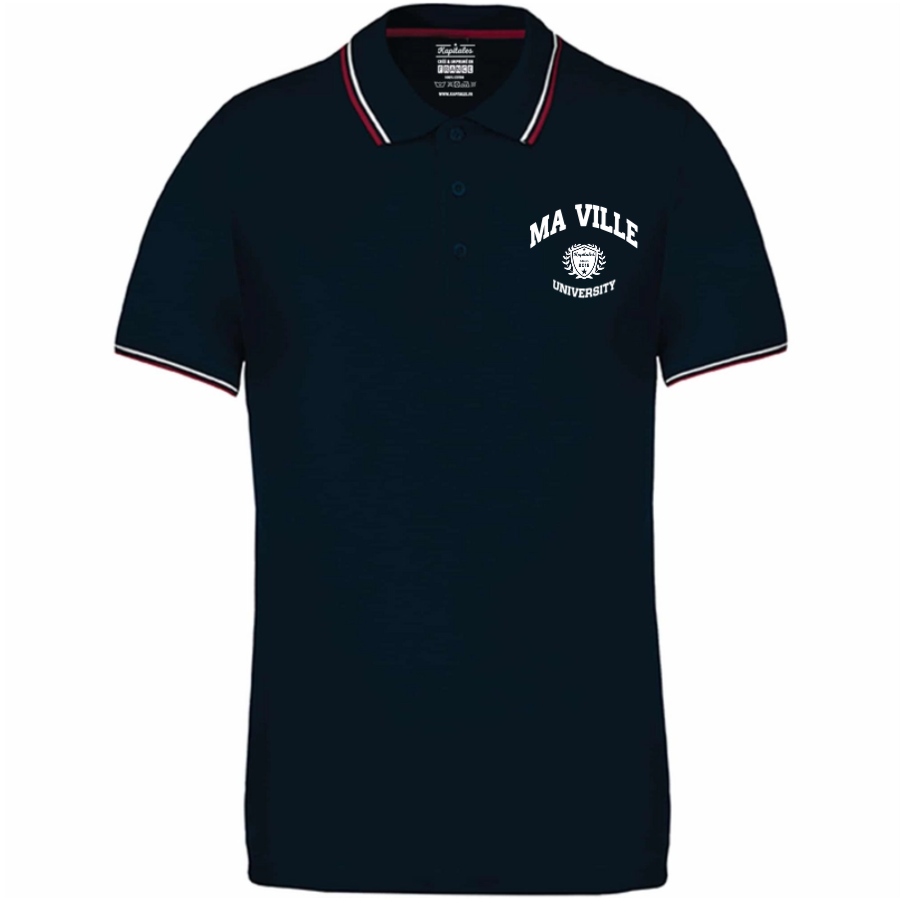 Polo Tricolore