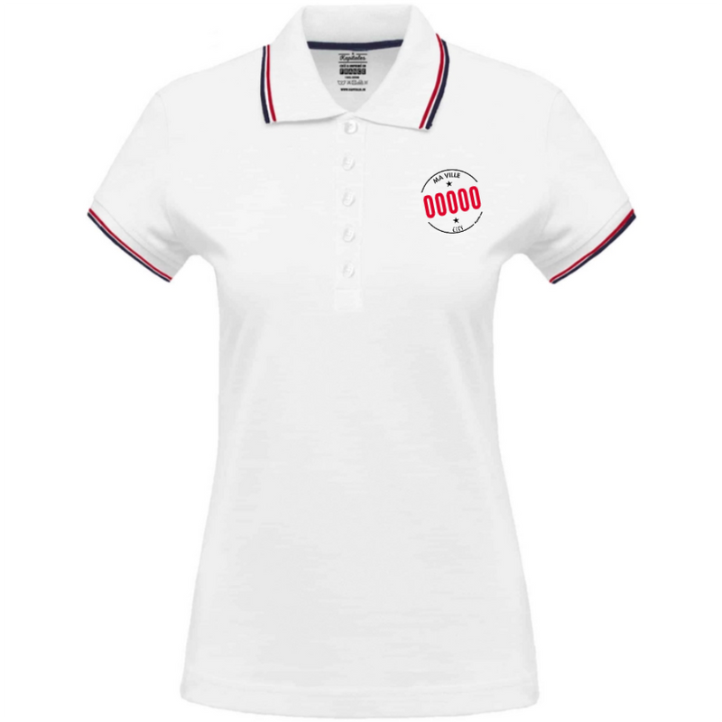 Polo Tricolore Femme-3