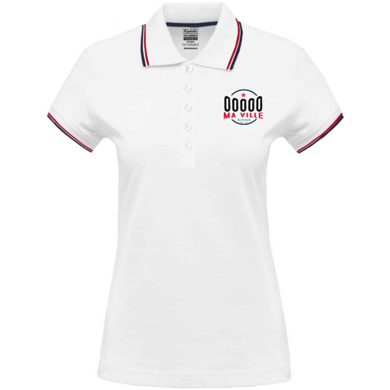 Polo Tricolore Femme-4