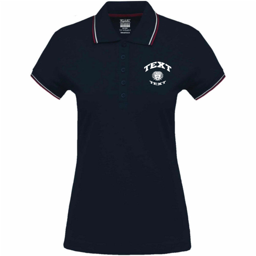 Polo Tricolore Femme-5