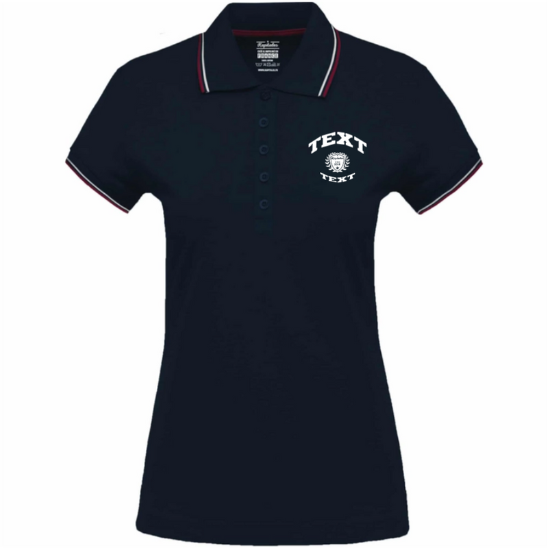 Polo Tricolore Femme-5