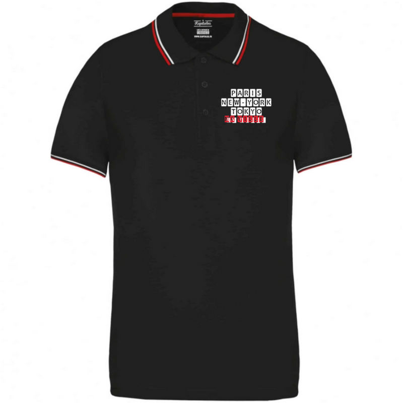 Tricolor Polo Shirt-2