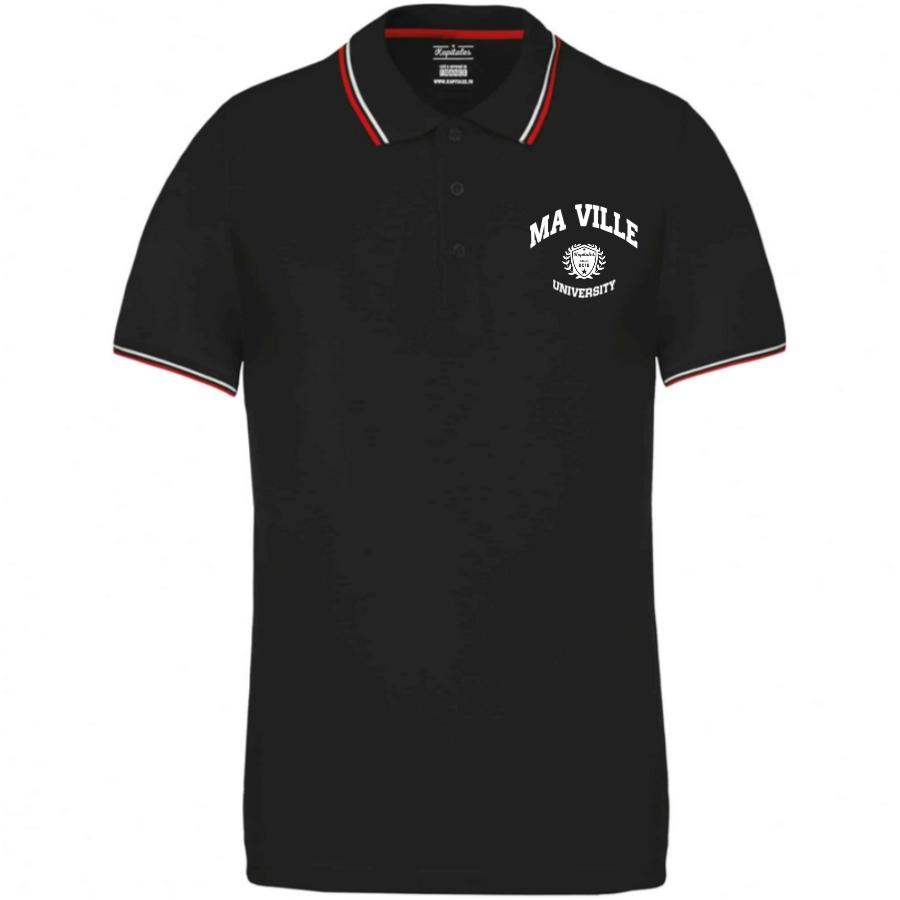 Tricolor Polo Shirt-5