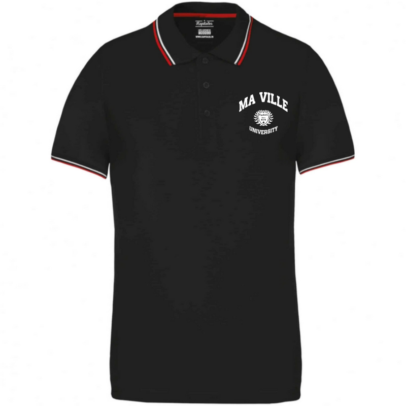 Tricolor Polo Shirt-5