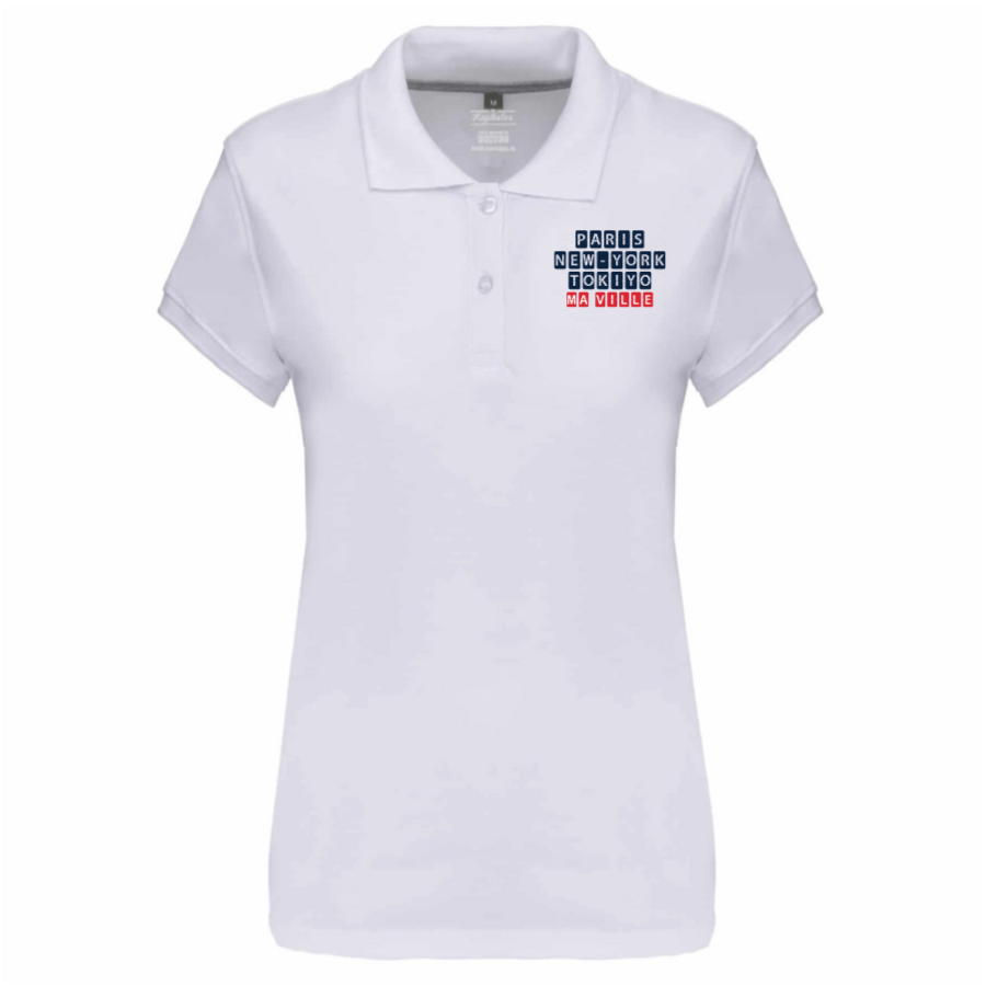 Polo Uni Femme-2