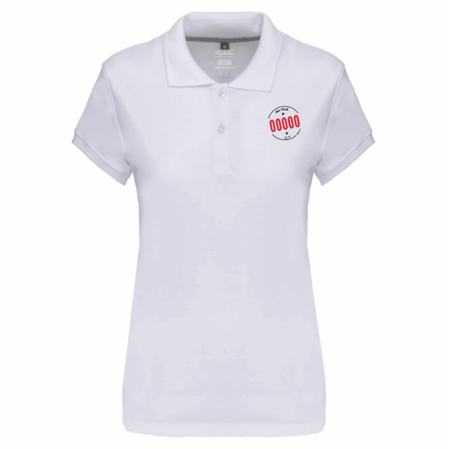 Polo Uni Femme-3