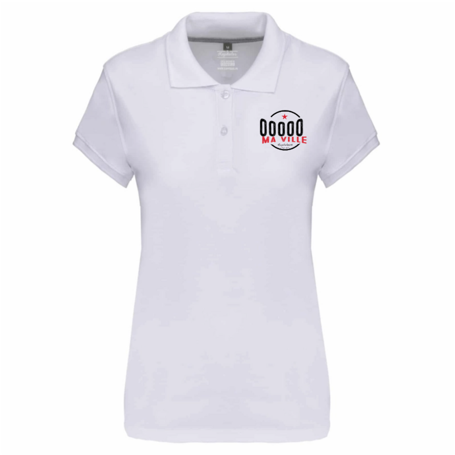 Polo Uni Femme-4