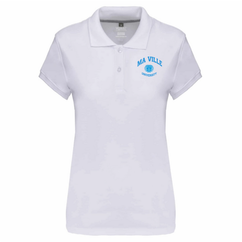 Polo Uni Femme-5