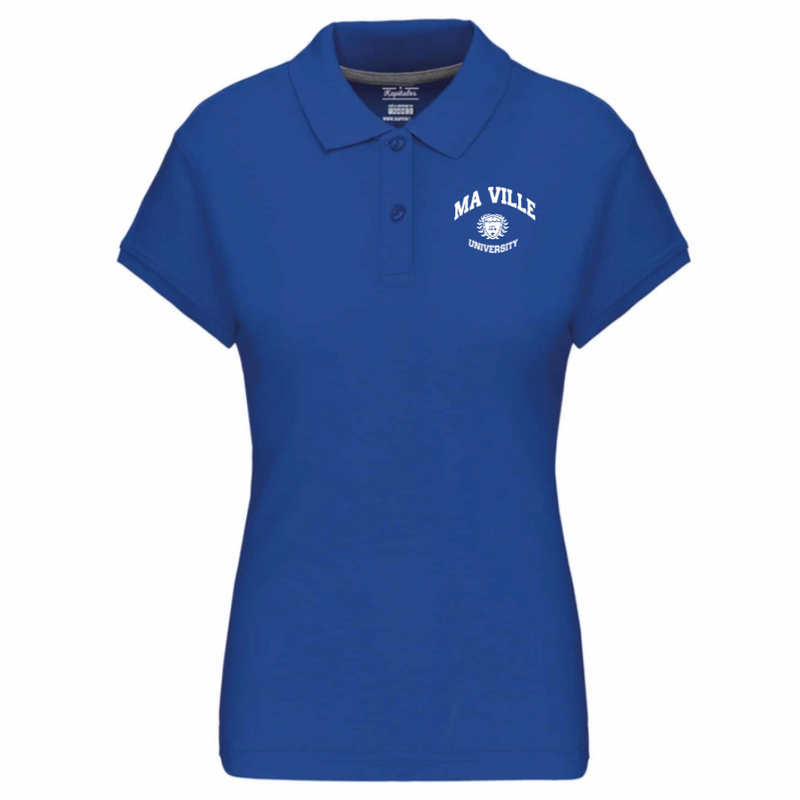 Polo Uni Femme-5
