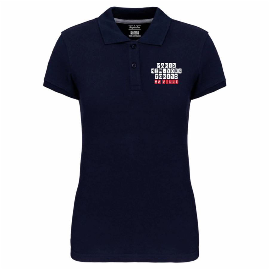 Polo Uni Femme-2