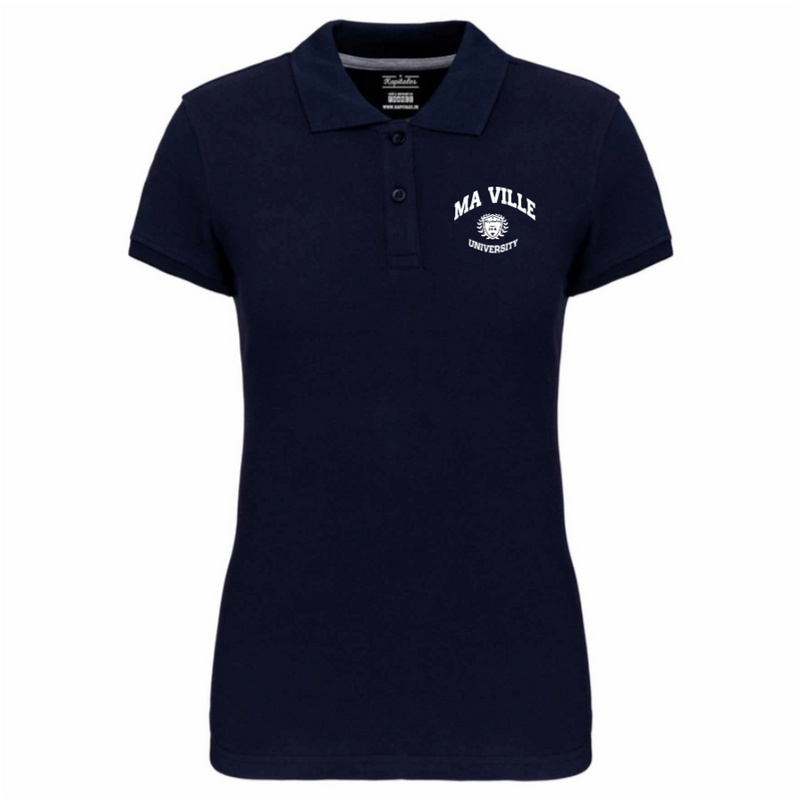 Polo Uni Femme-5