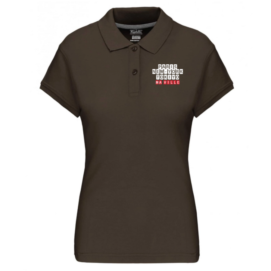 Polo Uni Femme-2