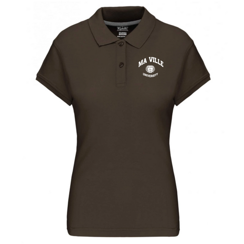 Polo Uni Femme-5