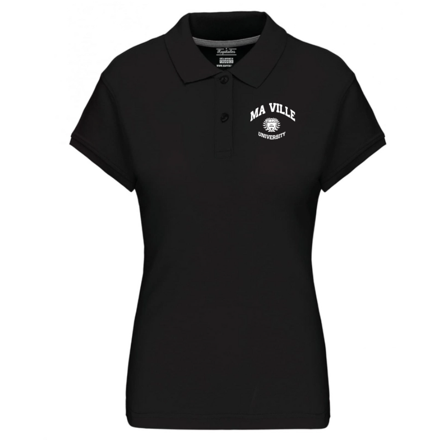 Polo Uni Femme-5
