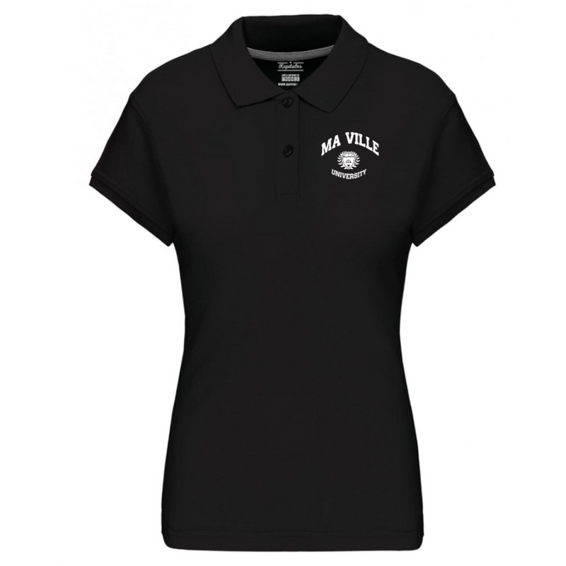 Polo Uni Femme-5
