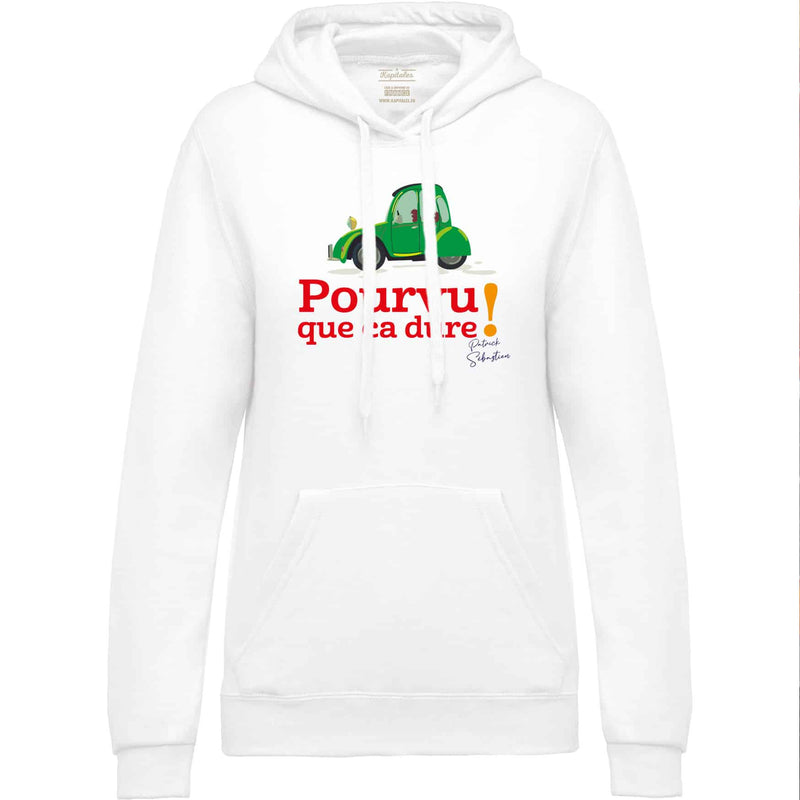 PATRICK SEBASTIEN WOMEN'S SWEATSHIRT "LONG LONG LIVE IT!"-2