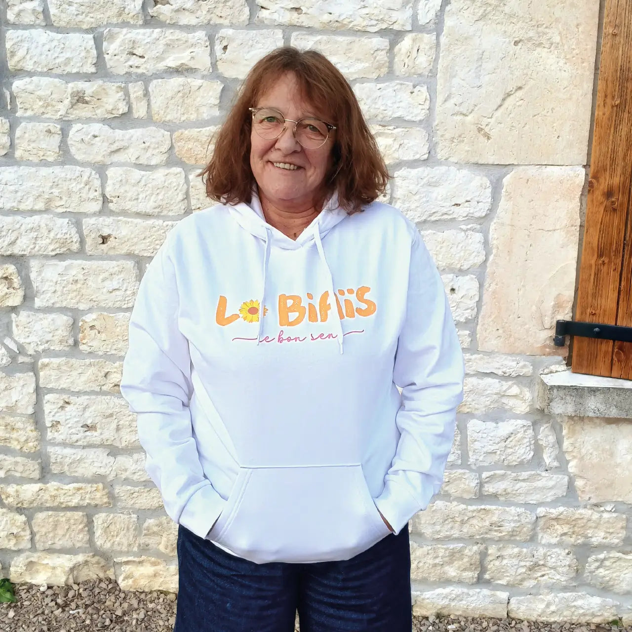LO BIAÏS WOMEN'S SWEATSHIRT "SUNFLOWER"-1
