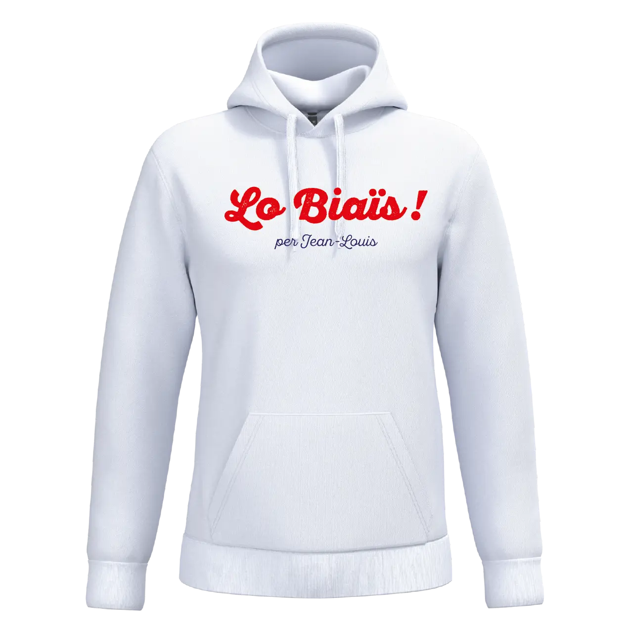 Men's hooded sweatshirt LO BIAÏS "VINTAGE"