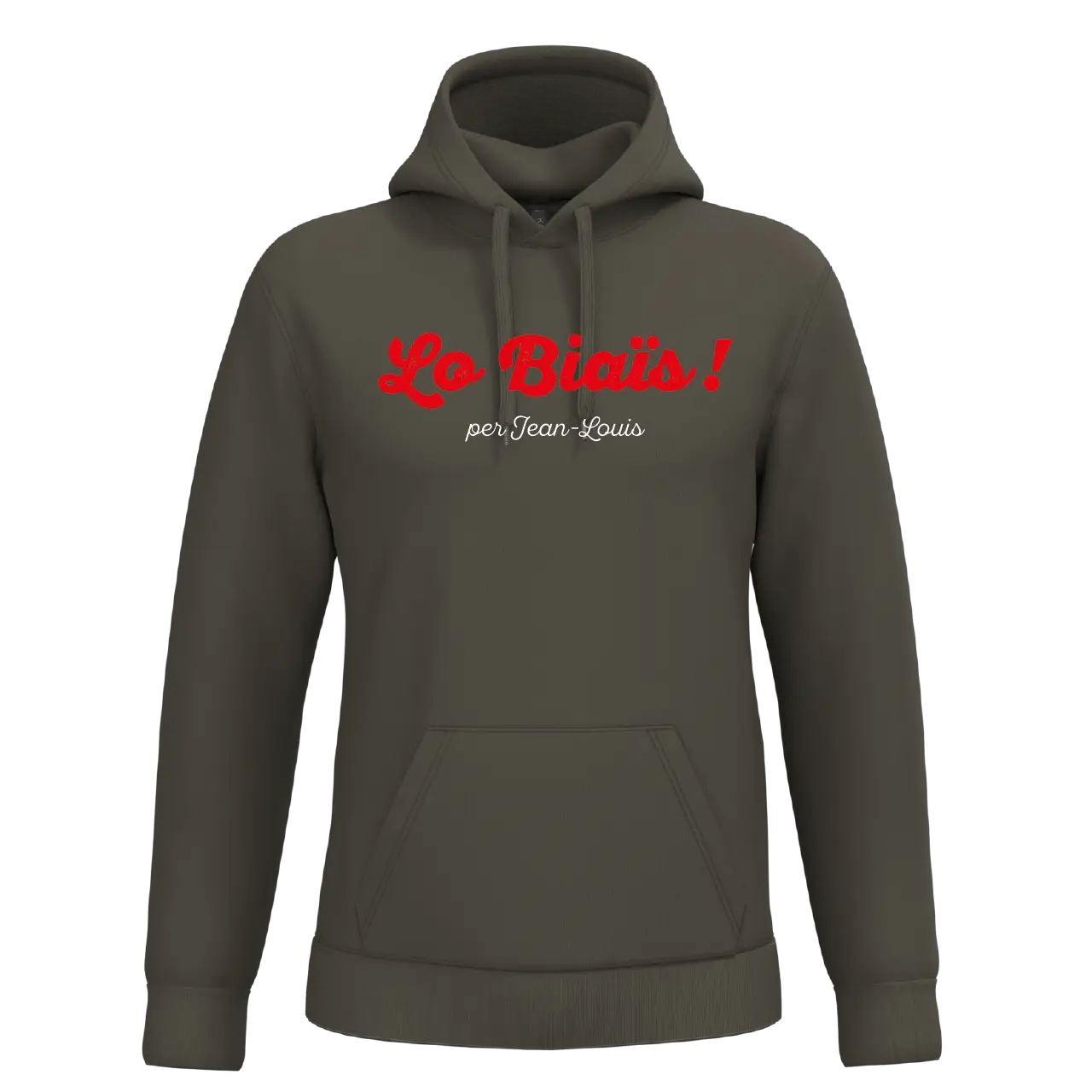 Men's hooded sweatshirt LO BIAÏS "VINTAGE"-3