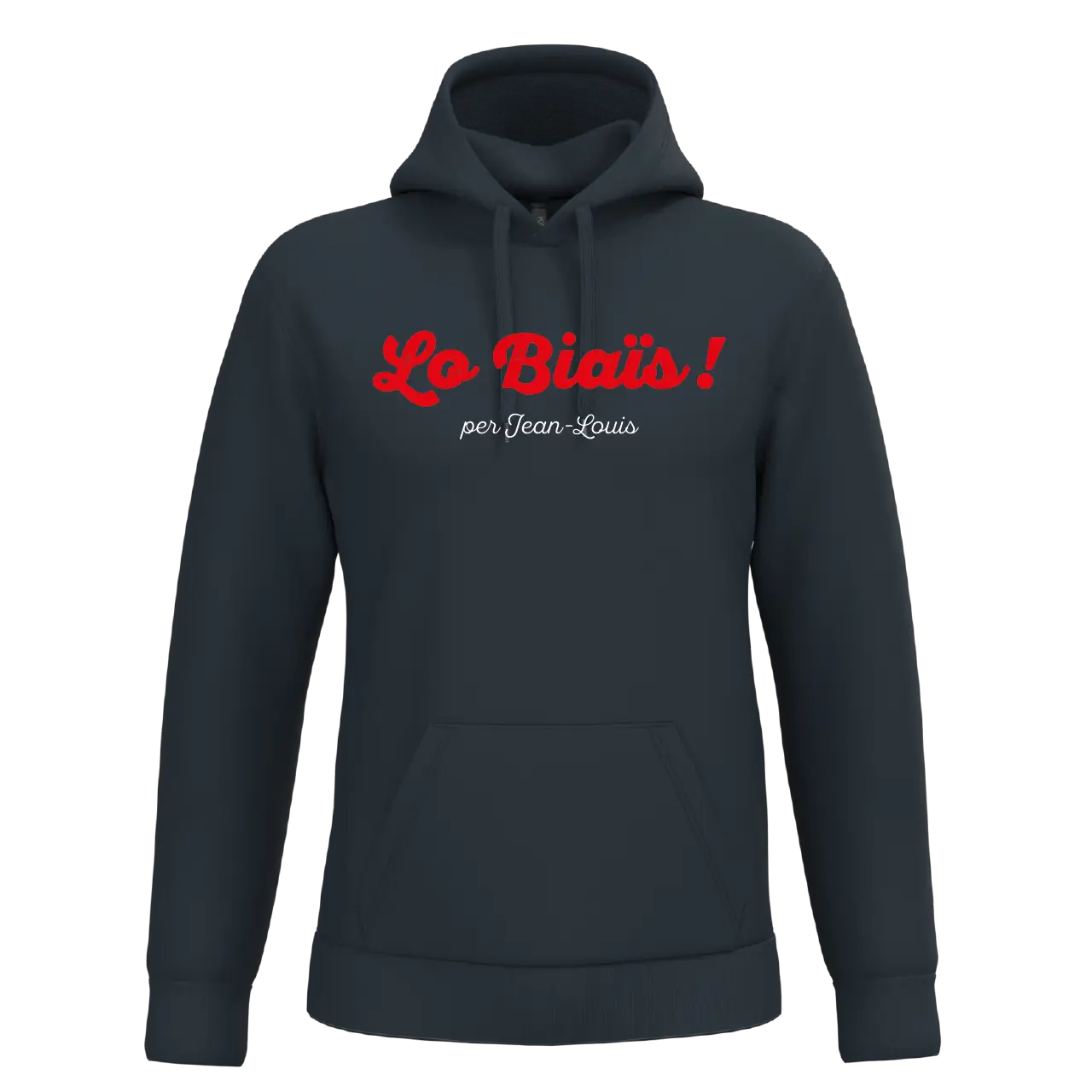 Men's hooded sweatshirt LO BIAÏS "VINTAGE"-4