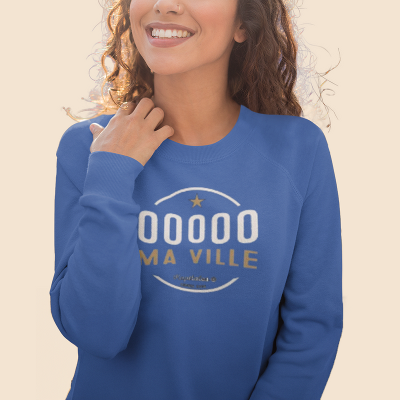 Sweat Col Rond Femme personnalisé-1
