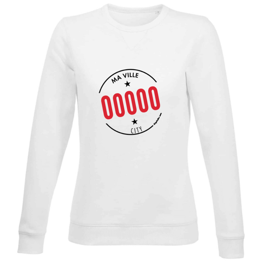 Sweat Col Rond Femme personnalisé-3