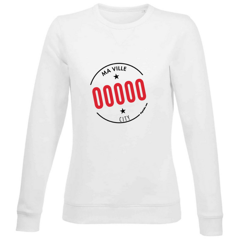 Sweat Col Rond Femme personnalisé-3
